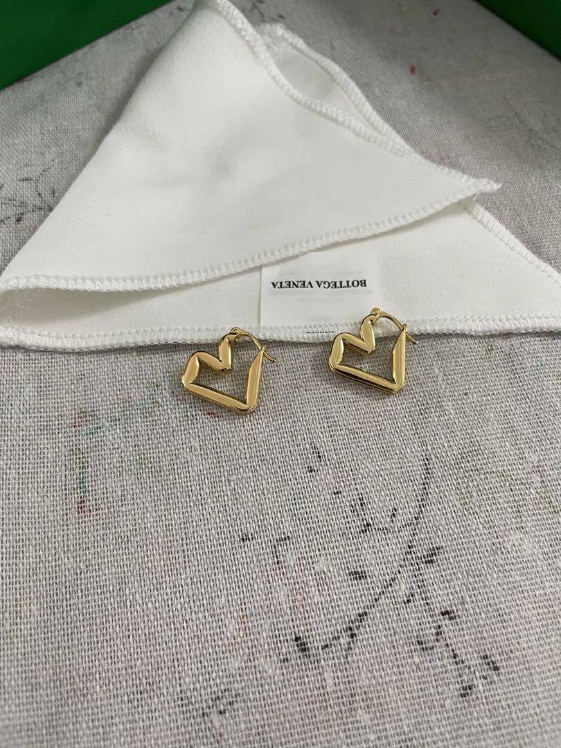 ボッテガヴェネタ ピアス ビジュー フープ