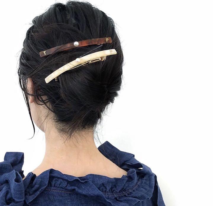 【SALE】アセチスティックヘアバレッタ