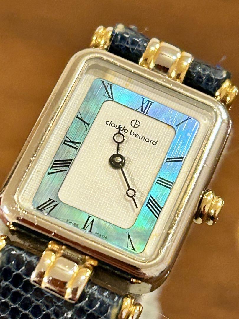✨美品★新品電池✨claude bernard レディース腕時計 claude bernard クロードベルナール レディース クォーツ 腕時計