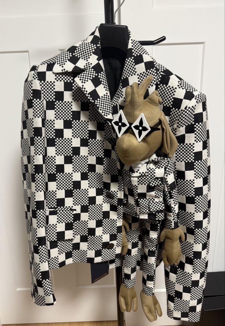 Louis Vuitton 21SS フレンド ドッグパペットダミエジャケット