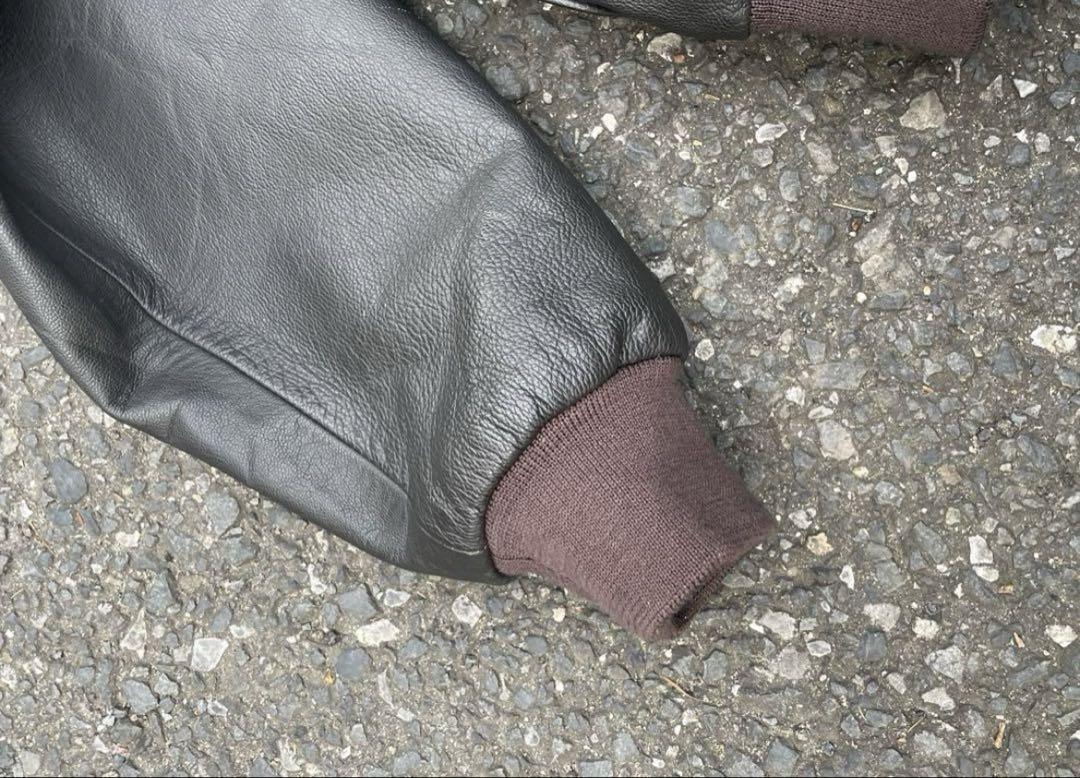 LL Bean a2 フライトジャケット 黒 レザージャケット