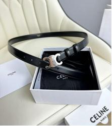 ✨新品未使用です CELINE ブラック レザーベルト 90CM