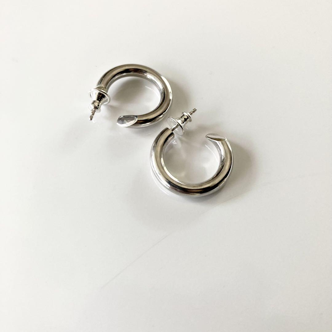 両耳　3.5×21mm シルバー925 ピアス　(501同サイズ)