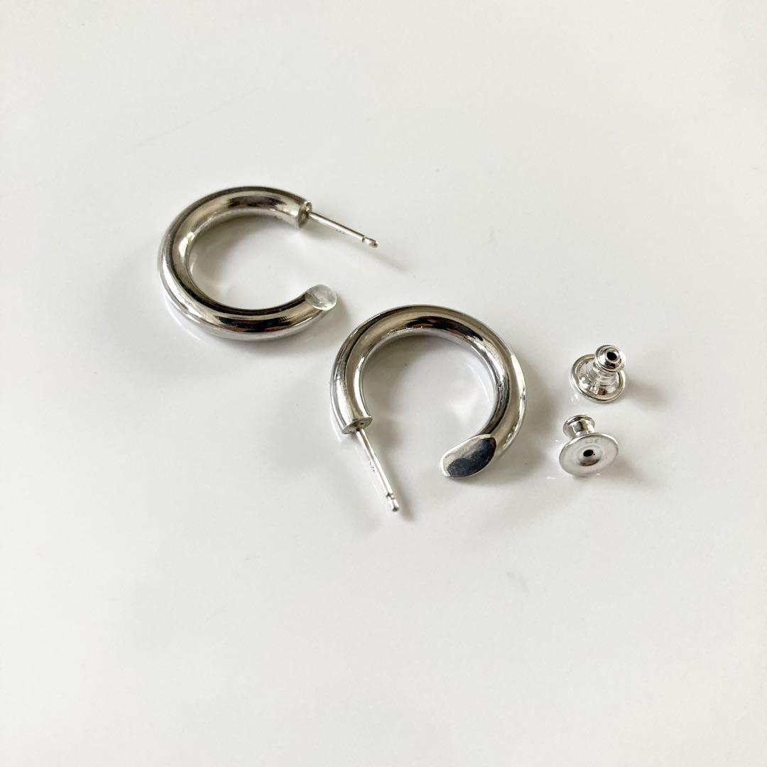 両耳　3.5×21mm シルバー925 ピアス　(501同サイズ)