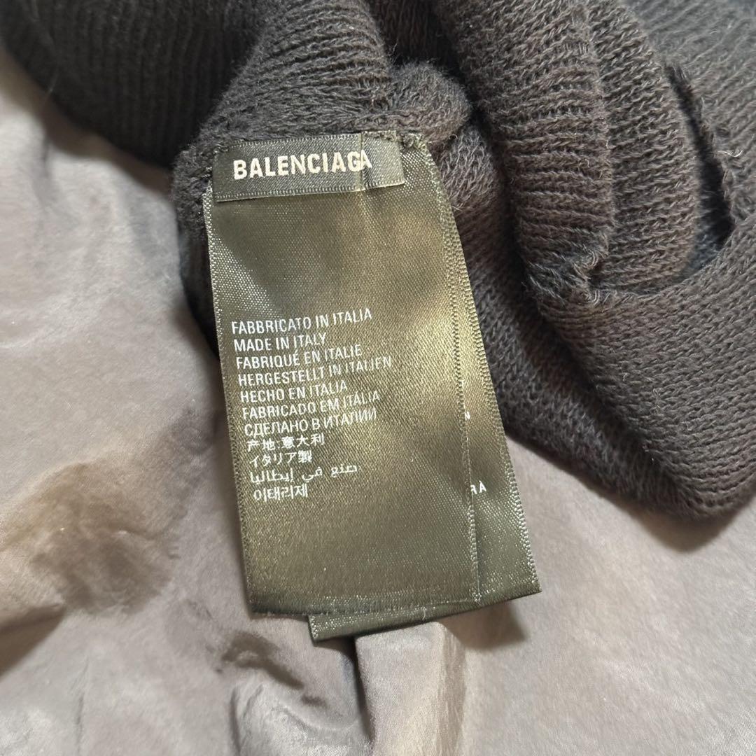 24aw balenciaga loop ロゴ　ビーニー