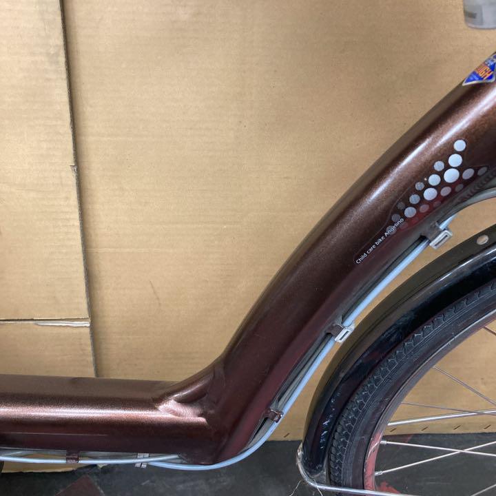 安い正規店 前子供乗せ電動自転車 ブラウン 3人乗り対応 nV6bW-m99983141477 BS Angelino 好評大得価