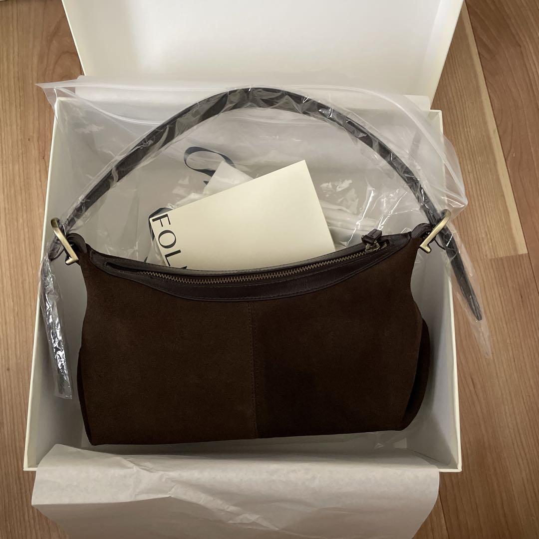 FOLNUA ♥ Mini Bateau Bag - Suede /追跡付 FOLNUA l フォルニュア