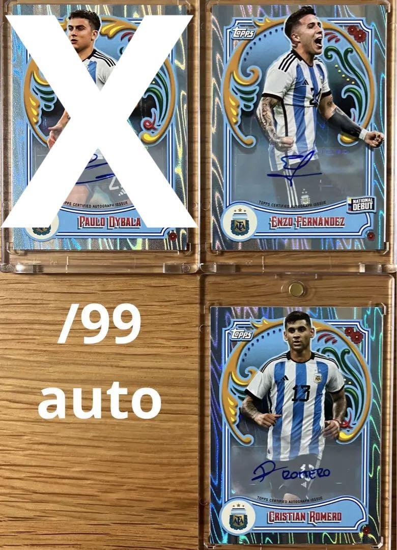 TOPPS Argentina FILETEADO 直筆サイン　PANINI
