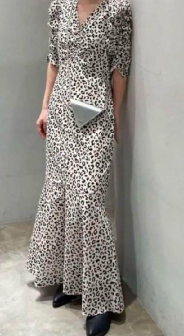 moussy GATHER SLEEVE ドレス