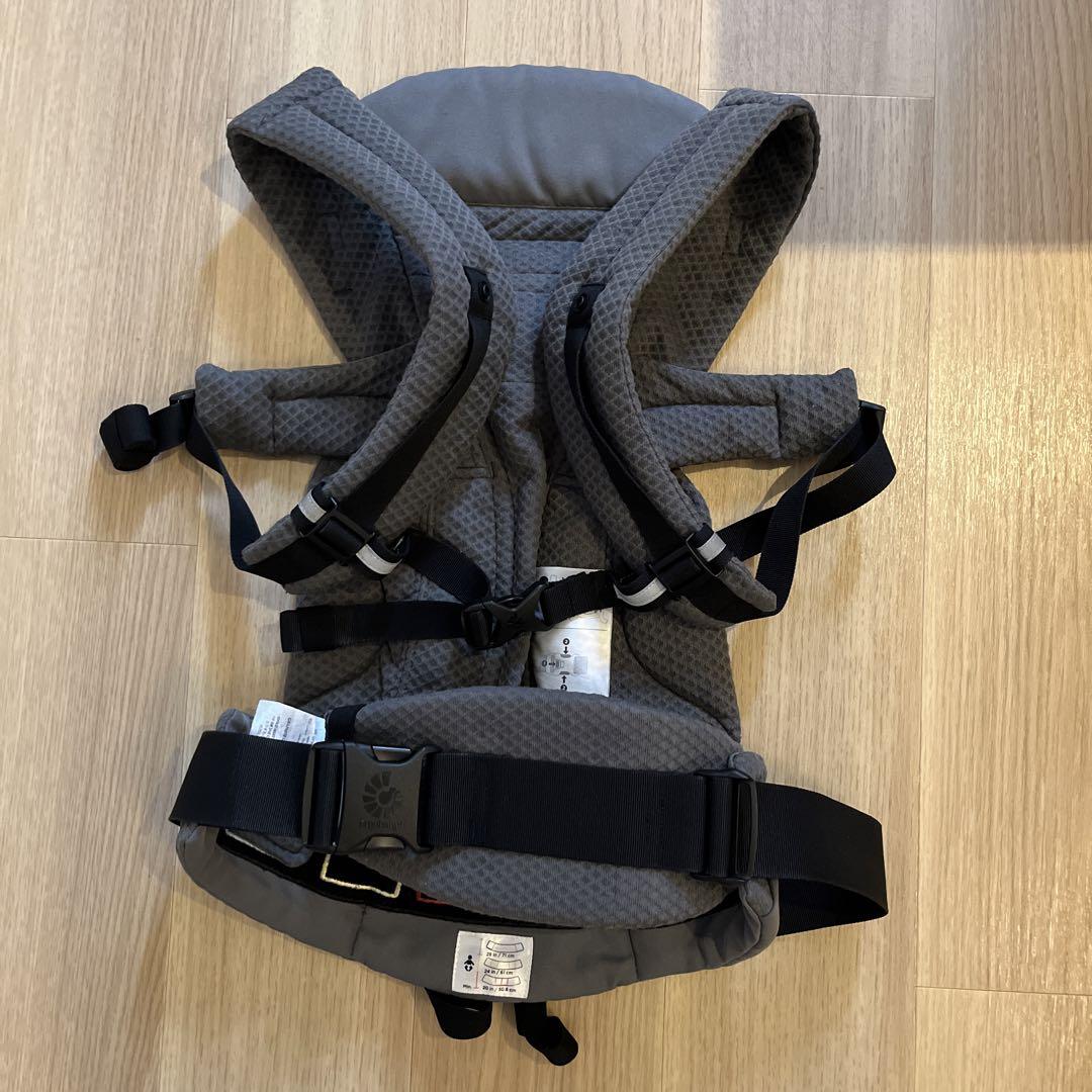 エルゴ　グレー メッシュ 抱っこひも
