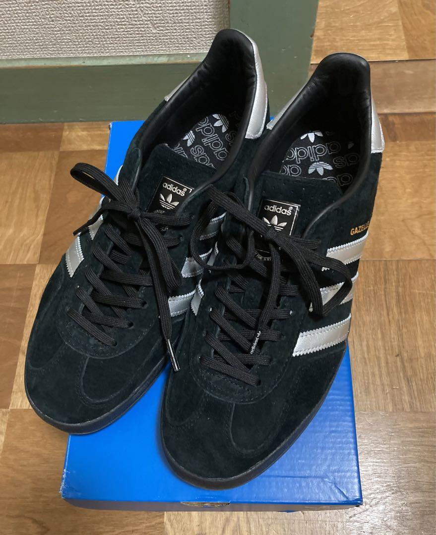 adidas GAZELLE INDOOR アディダス ガゼル 黒銀