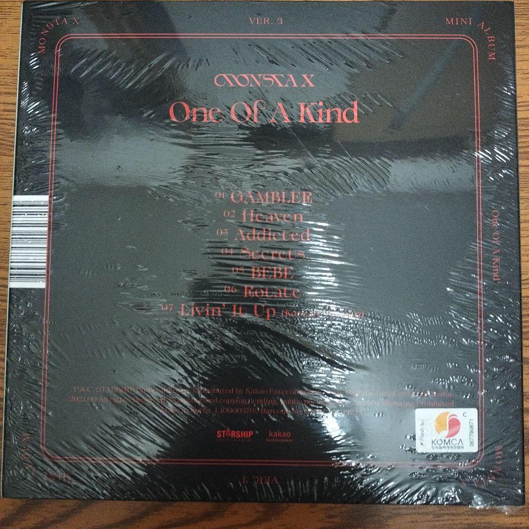 未開封 MONSTA X One Of A Kind CD - メルカリ