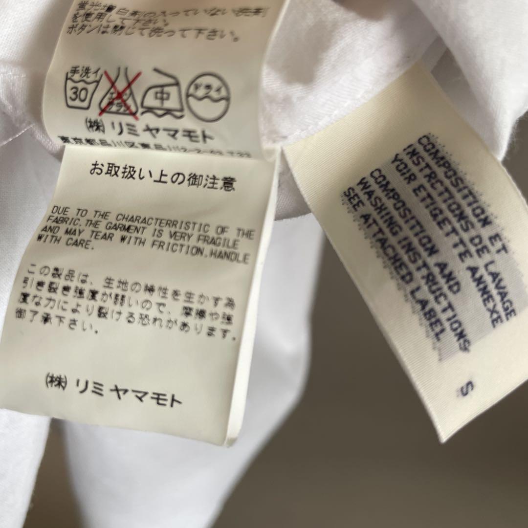 LIMI few リミ フゥ ヨウジヤマモト シャツワンピース コットン