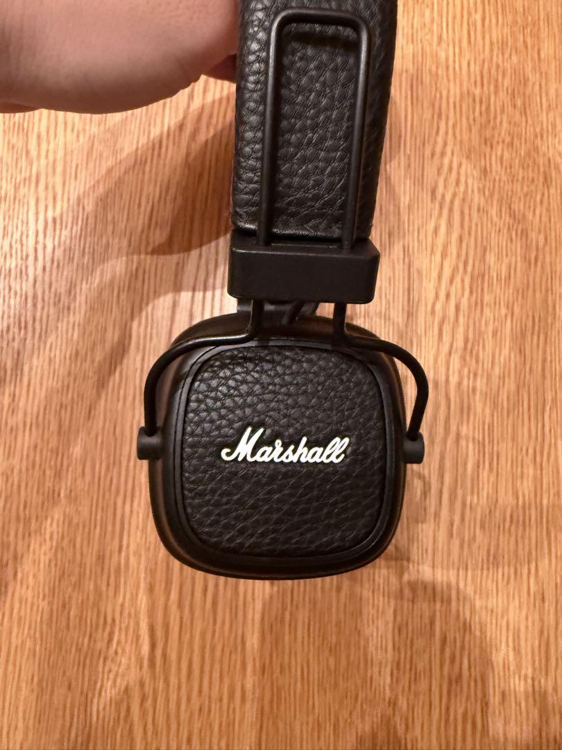 【⠀箱付き 】Marshall ブラック ワイヤレスヘッドフォン