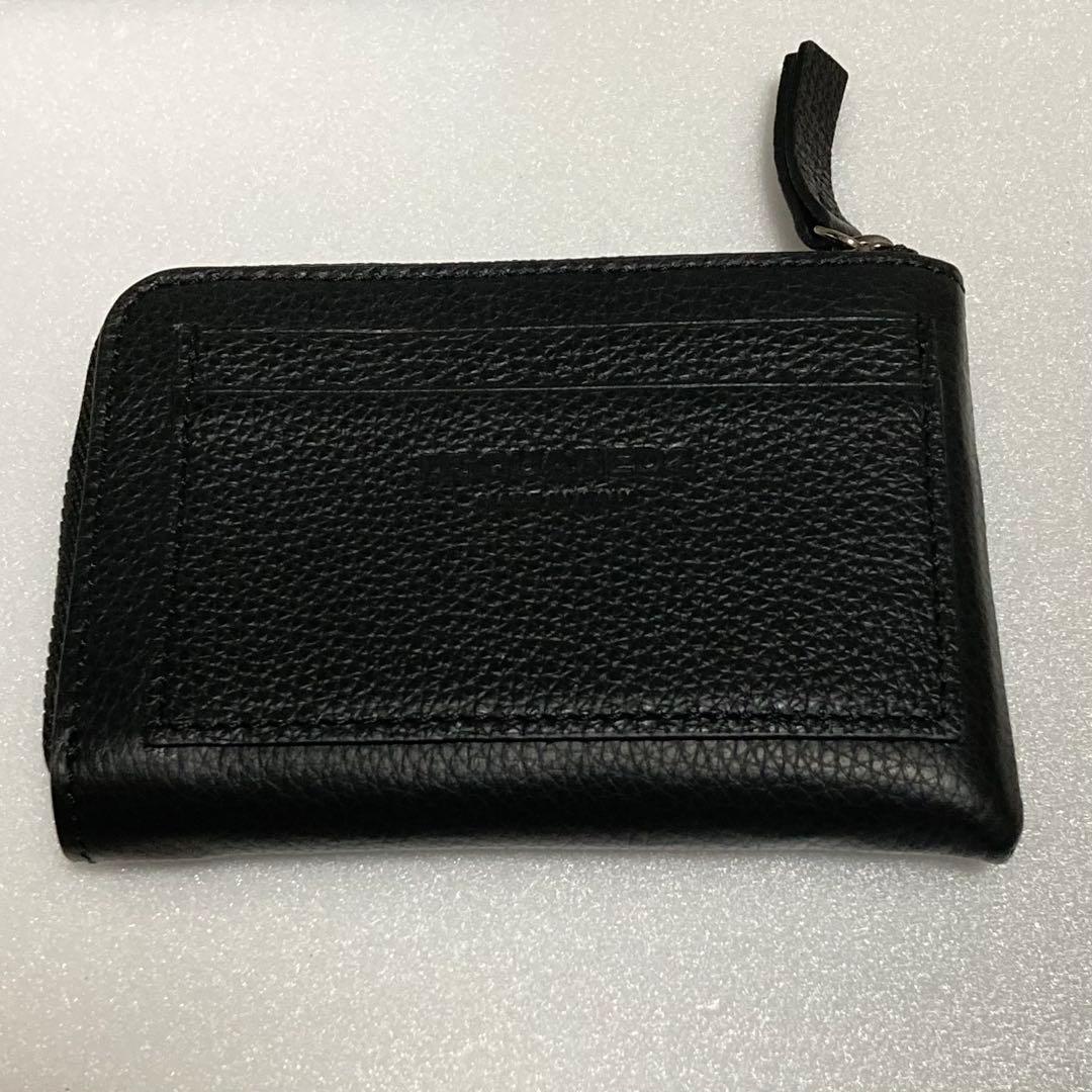 美品 DSQUARED2 ディースク 財布 BOB ZIP WALLET 黒