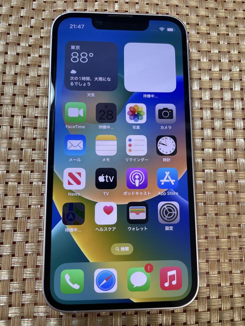 iPhone 13 mini 128 GB ピンク SIMフリー【6686】