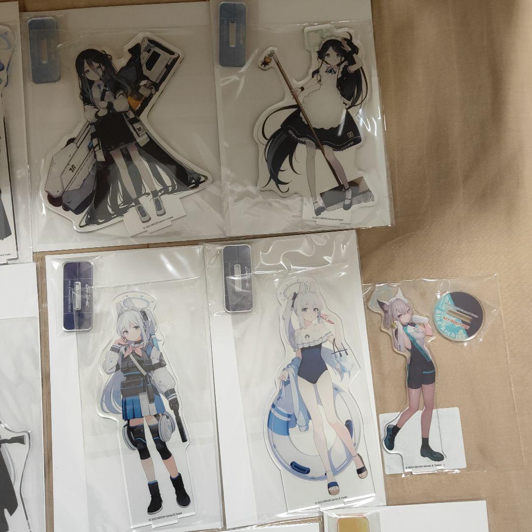 ブルーアーカイブアクリルスタンドまとめ ブルーアーカイブアクリルスタンドまとめ