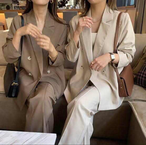 BLATE シンプルジャケットセットアップ ライトベージュ www.gastech.com.tr