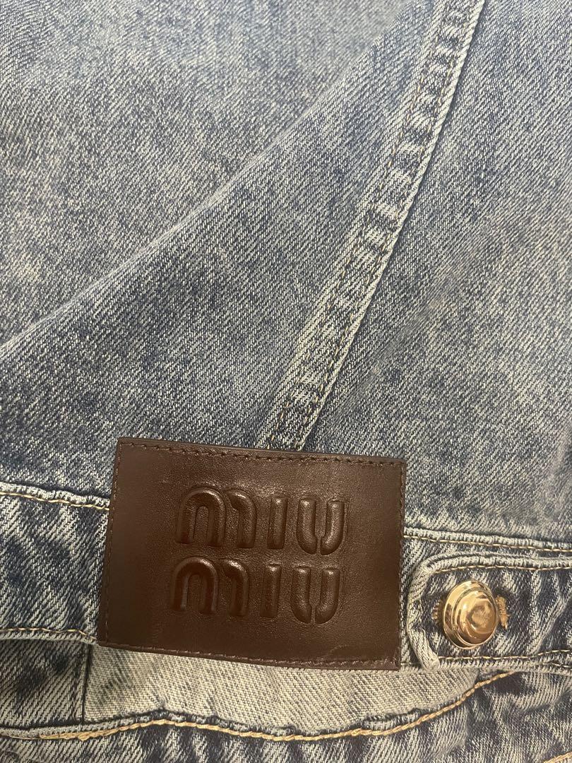 24AW Miumiu デニムジャケット