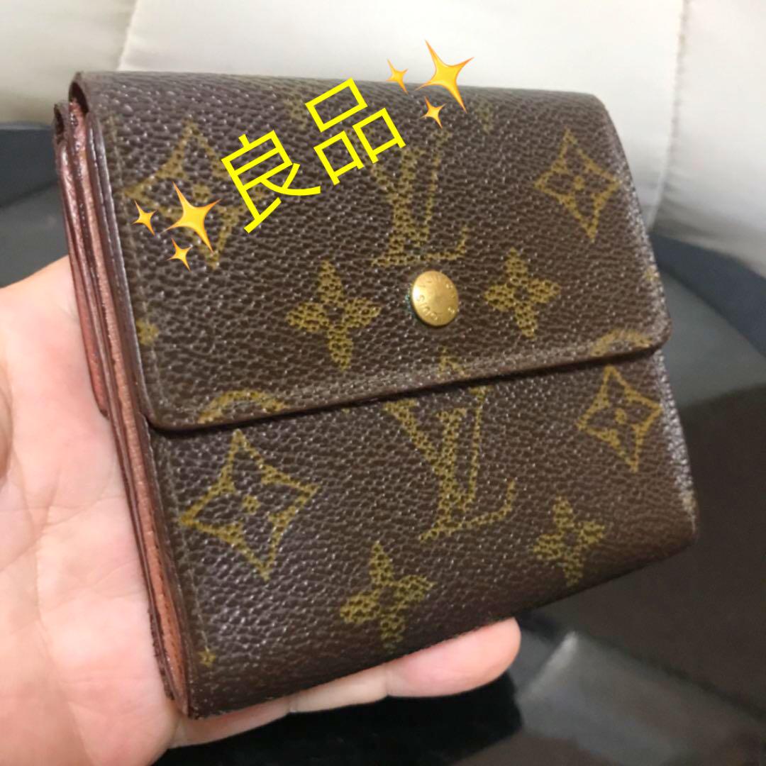 ☆良品☆正規品☆ モノグラム♪Wホック折財布③