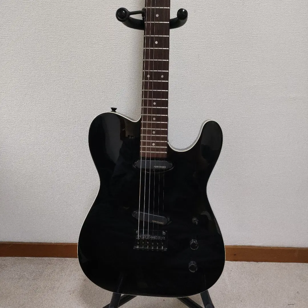 名機フェルナンデス　TEJシリーズ　テレキャスター黒　布袋寅泰 エレキギター】憧れのギターをその手に！FERNANDES「TEJ-SERIES