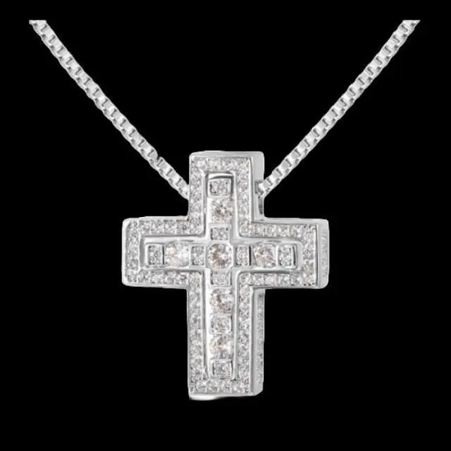 Thumbnail of 【N002】Necklace Accessory Men's Silver Cross Function