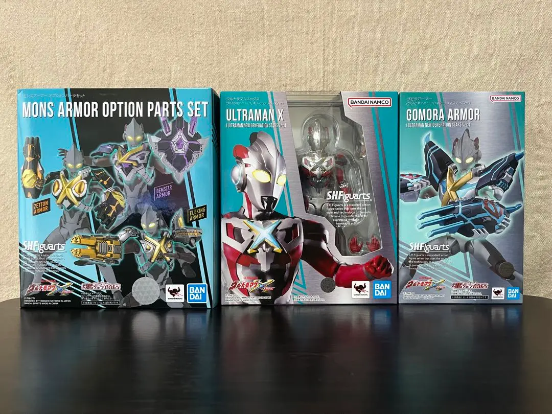 新品未開封品　ウルトラマンX モンスアーマーセット Yahoo!オークション - 魂ウェブ商店限定 S.H.Figuarts モンス