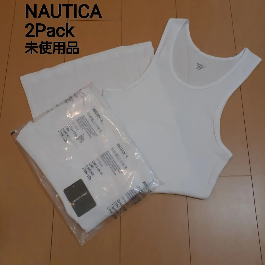 NAUTICA タンクトップ2枚×5セット（10枚）▪️フリークス別注▪️新品未使用 NAUTICA タンクトップ2枚×5セット（10枚）▪️フリークス別注