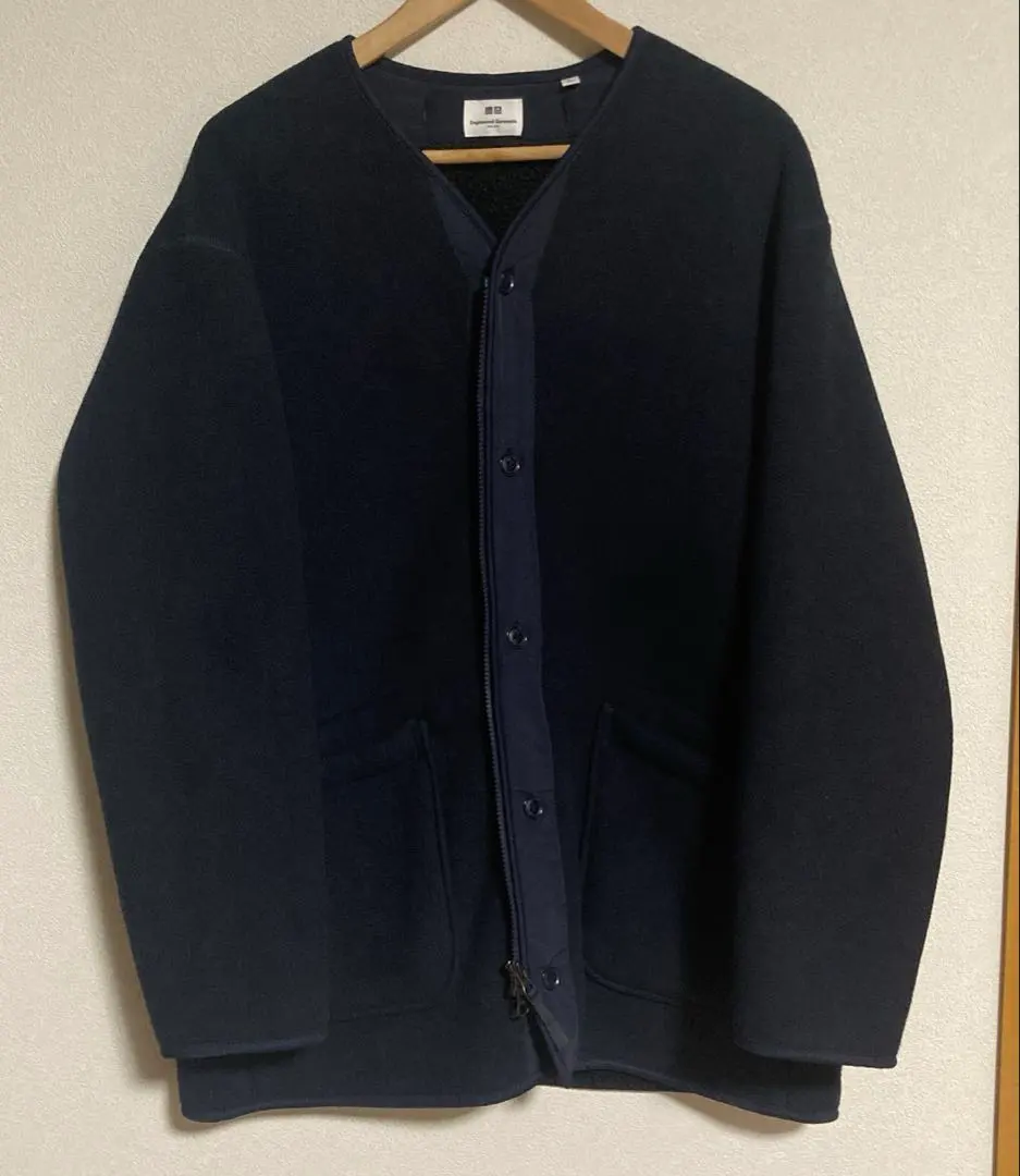 Thumbnail of Uniqlo × Engineered Garments Fleece No-Collar Coat