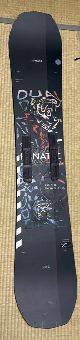 FANATIC DUAL 157cm 程度良好　パウダー　カービング　グラトリ FANATIC DUAL 157cm 程度良好 パウダー カービング グラトリ