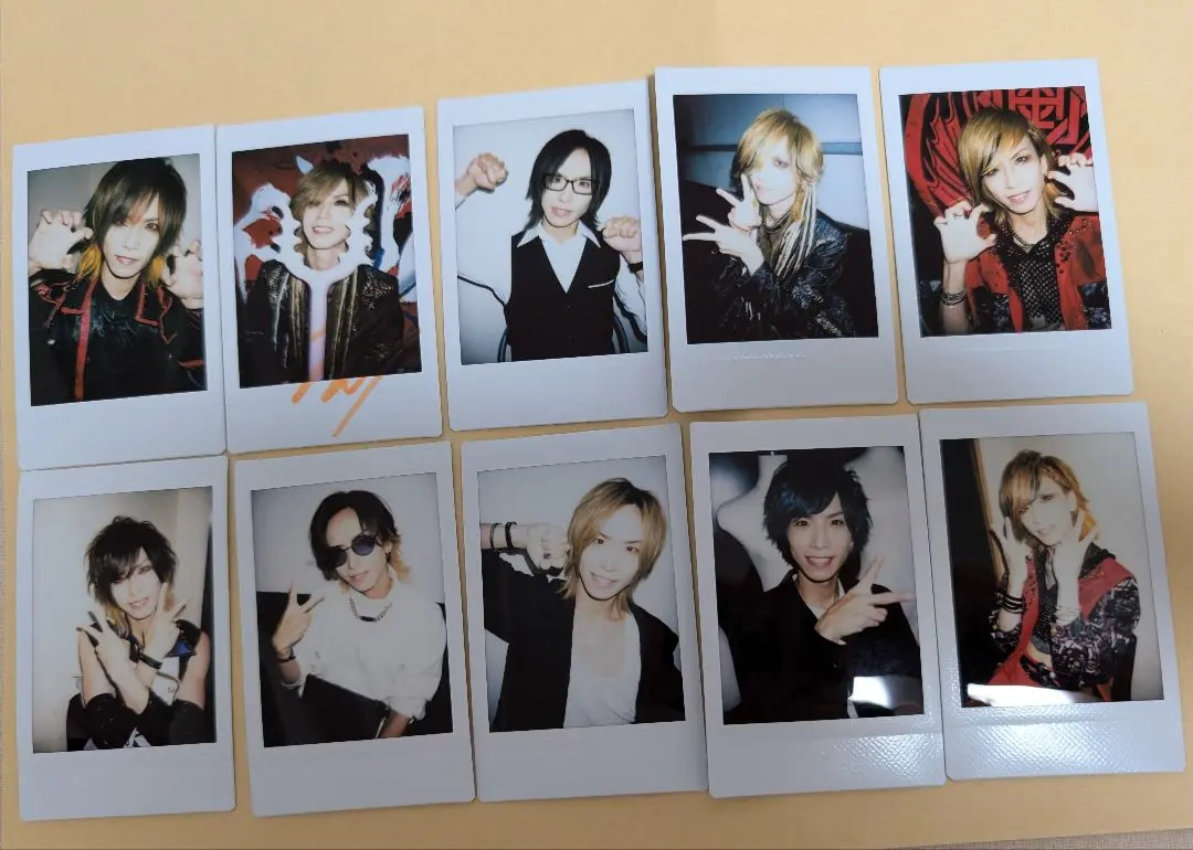 Thumbnail of Royz Tomoya - Cheki (Polaroid) set of 10, including signed ones