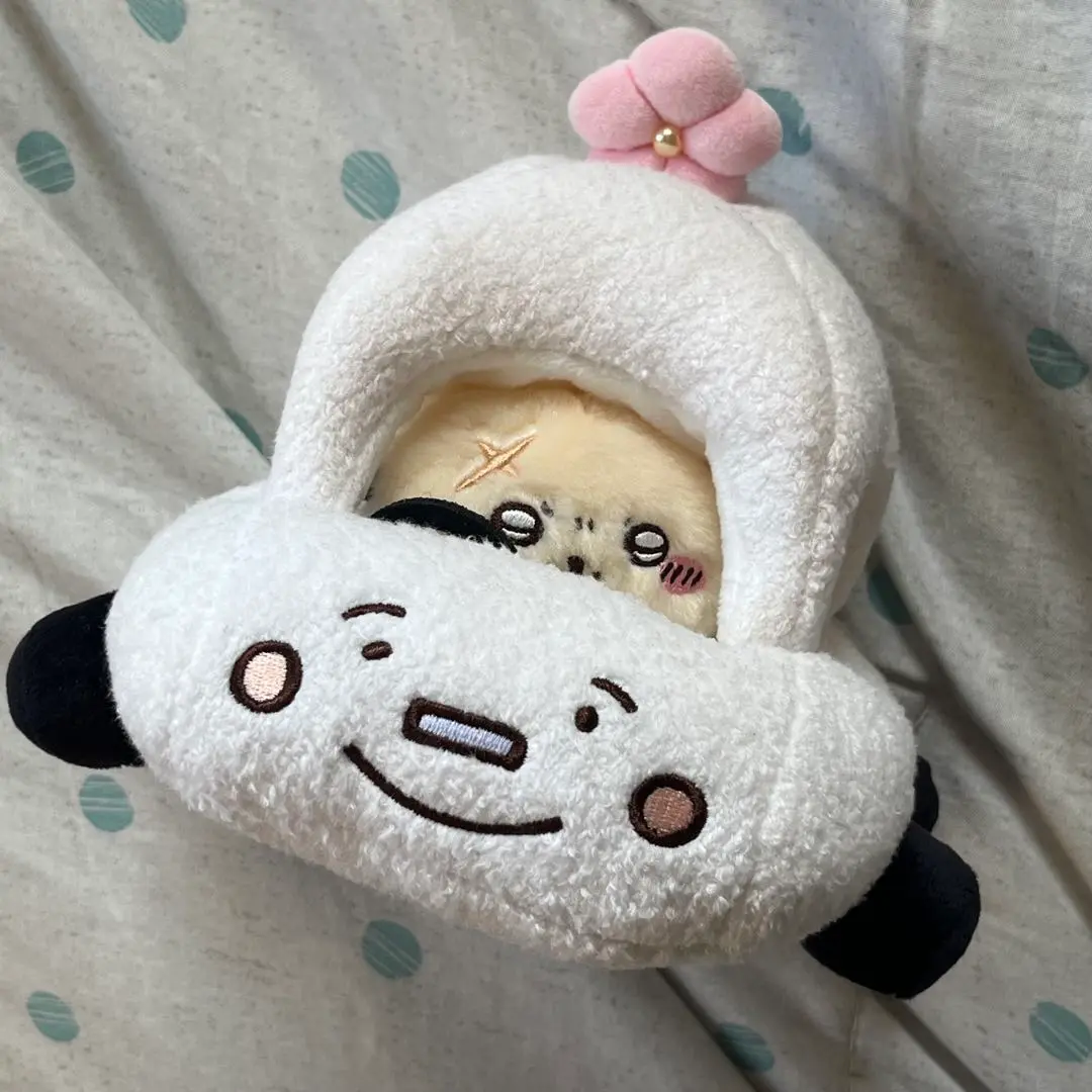 ちいかわ　トコトコトコラッコのドライブぬいぐるみセット　お座りマスコット　らっこ ラッコ師匠とくるまがぬいぐるみで登場。「ちいかわ トコ