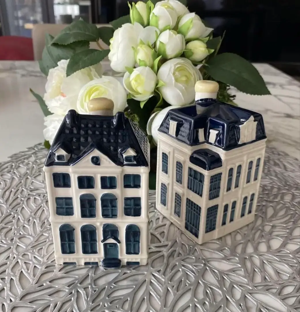 KLMオランダ航空デルフトブルーミニチュアハウス KLMのデルフトブルーハウスについて - KLM DELFT BLUE HOUSE SHOP