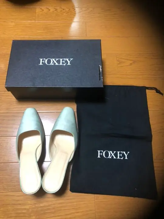 フォクシー⭐︎FOXEY⭐︎リボンフラットシューズ⭐︎ベージュ35.5 新品未使用 2025年最新】Foxey フラットシューズ・バレエシューズの人気