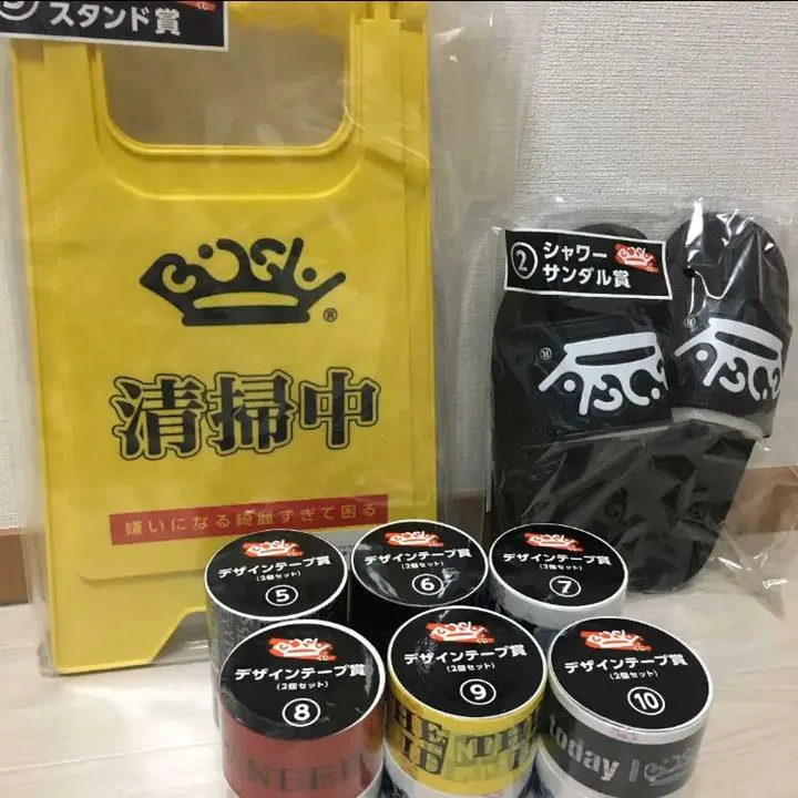 BiSHくじのデザインテープ賞&清掃中スタンド賞&色々セット！ 2025年最新】bishくじ清掃スタンドの人気アイテム - メルカリ