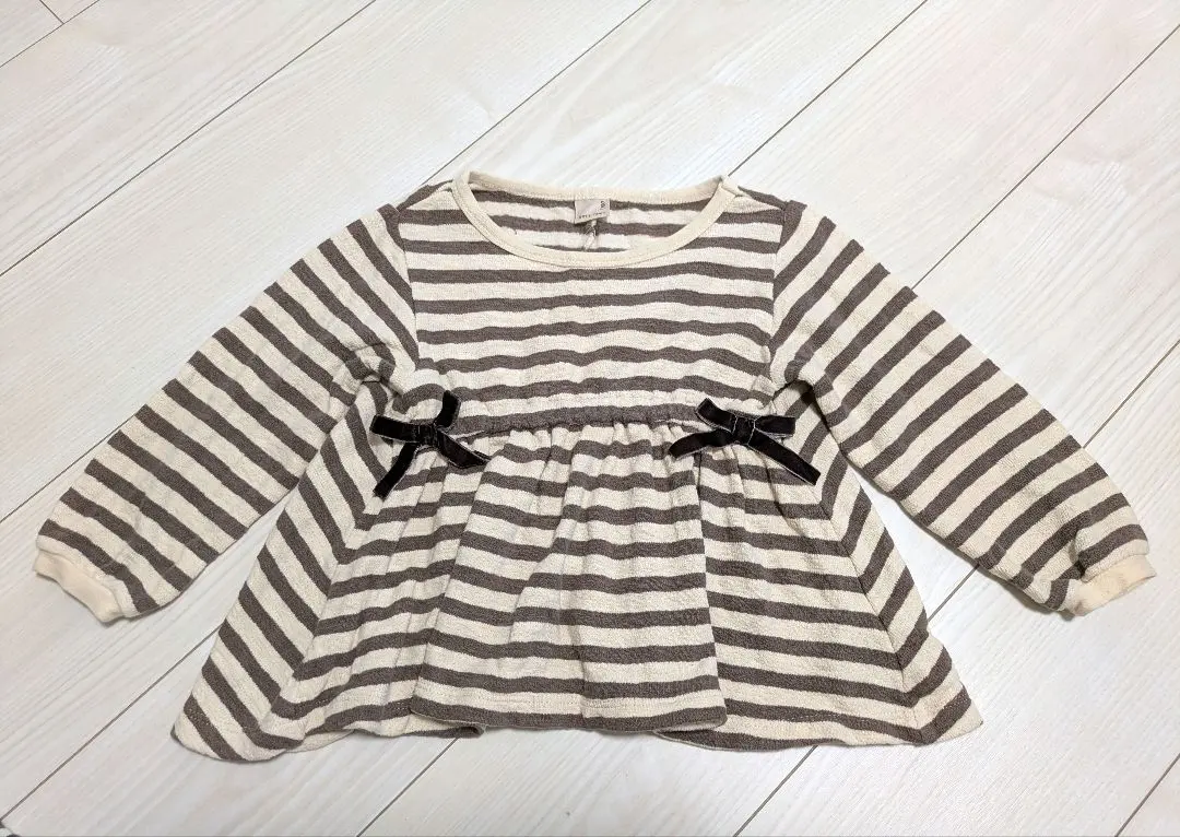 Thumbnail of Petit main long-sleeved cut-and-sew top