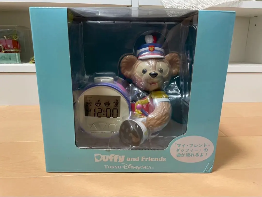 ディズニーリゾート　ダッフィー　ハッピーマーチングファン　目覚まし時計　【新品】 ディズニー ダッフィー 目覚まし時計 ハッピーマーチングファン