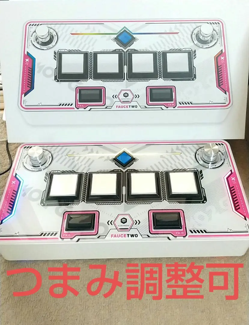 FAUCE TWO サウンドボルテックス ゲーム コントローラー 美品 FAUCE TWO サウンドボルテックス ゲーム コントローラー 美品