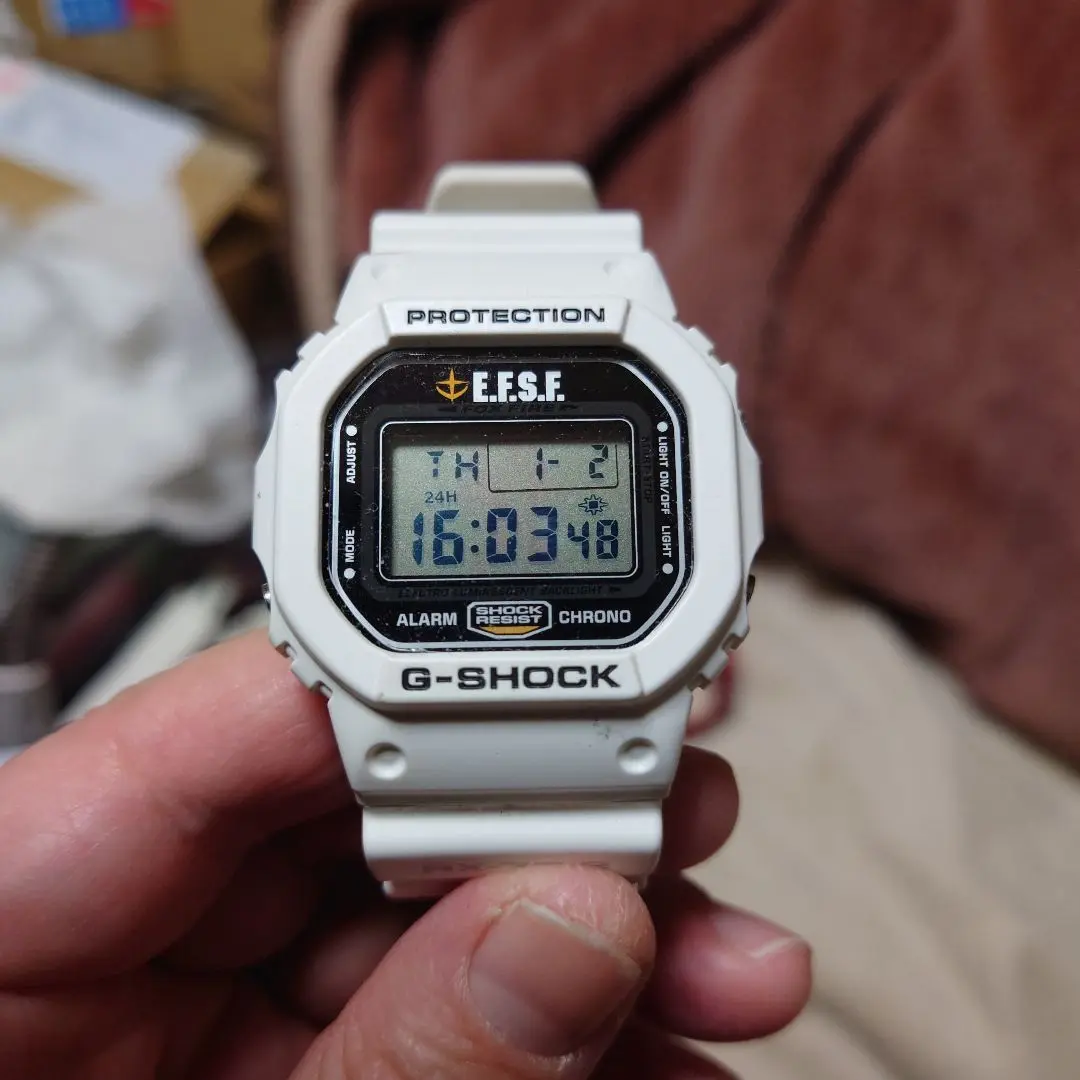 ガンダムファンクラブ限定　G-SHOCK　アムロ・レイ　ガンダムコラボモデル ガンダムファンクラブ「G-SHOCK アムロ・レイモデル」プレミアム