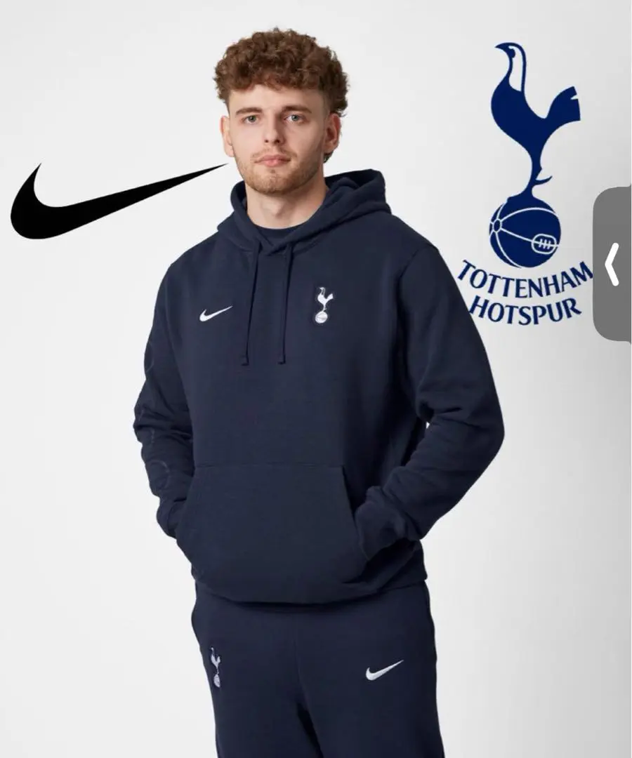 【希少】NIKExトッテナムホットスパーFC スウェットパーカー S ジャージ NIKE 24/25 トッテナム・ホットスパーFC オフィシャルグッズ