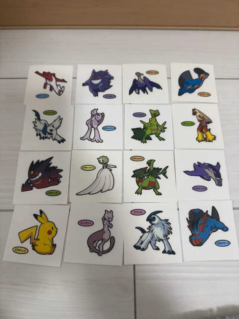 Thumbnail of Pokemon Bread Stickers - Series 212 - Set of 16