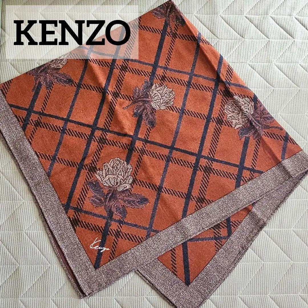2025年最新】Kenzo 素材：ウール ストール・ショールの人気