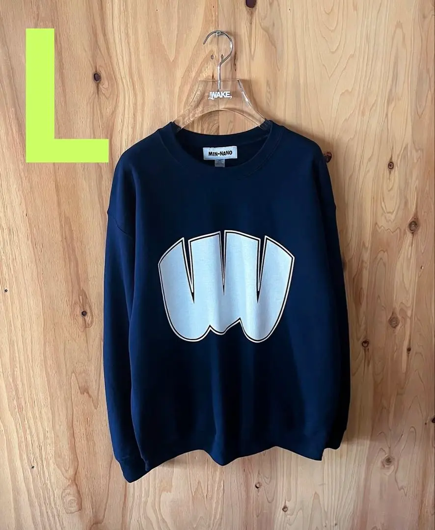 wake.sapporo x MIN-NANO スウェット L