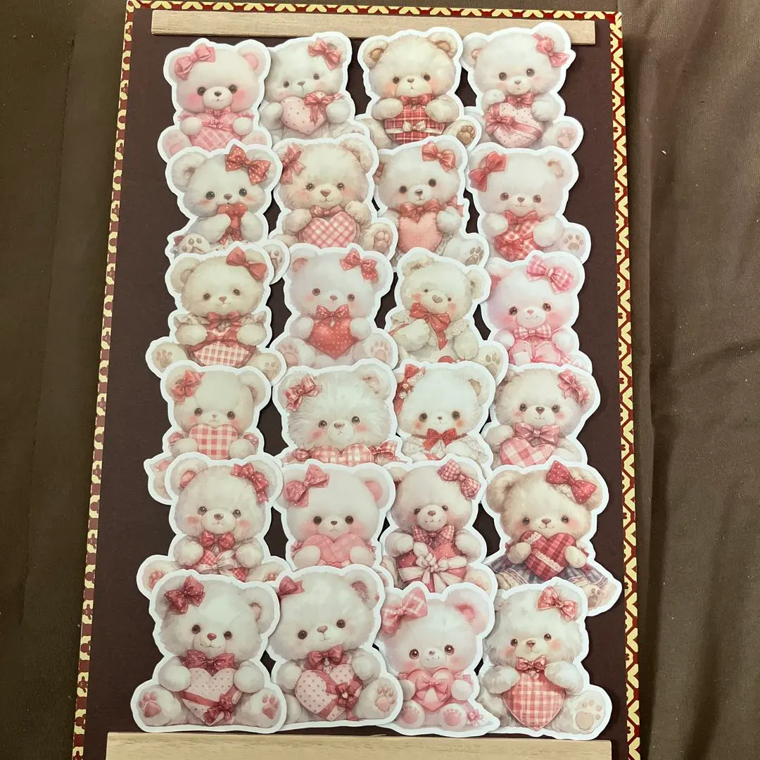 Thumbnail of Pre-cut: For rio_ykr ★ Heart Bear Collage Materials