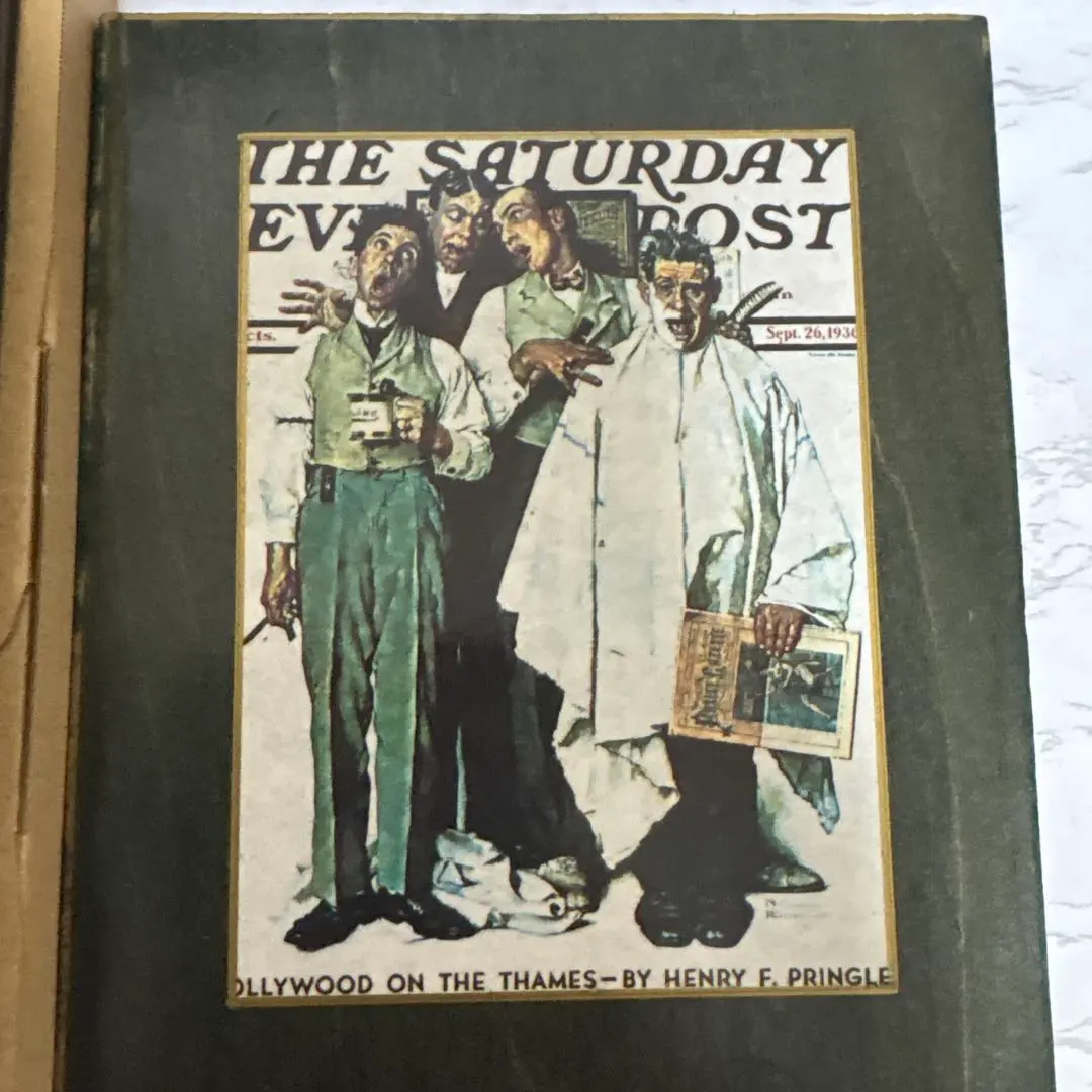 Thumbnail of Norman Rockwell Prints - Set of 4, Printed on Wood Panels