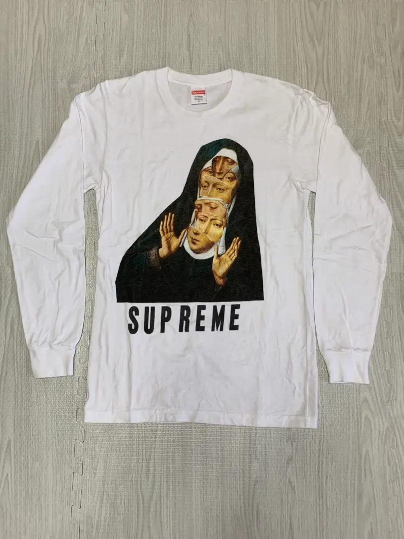 supreme 17SS nun 修道女　長袖Tシャツ ロンT 2025年最新】supreme nunの人気アイテム - メルカリ