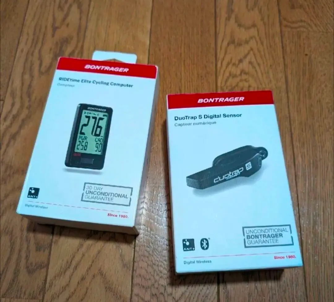 ボントレガー　サイクルコンピューター　デュオトラップセット　美品 BontragerRIDEtimeBikeComputer_