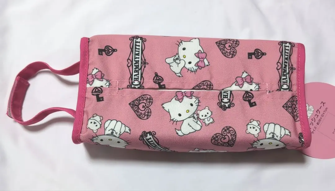 サンリオ　チャーミーキティ　ぬいぐるみ　ティッシュケース サンリオ チャーミーキティ ぬいぐるみ ティッシュケース - メルカリ
