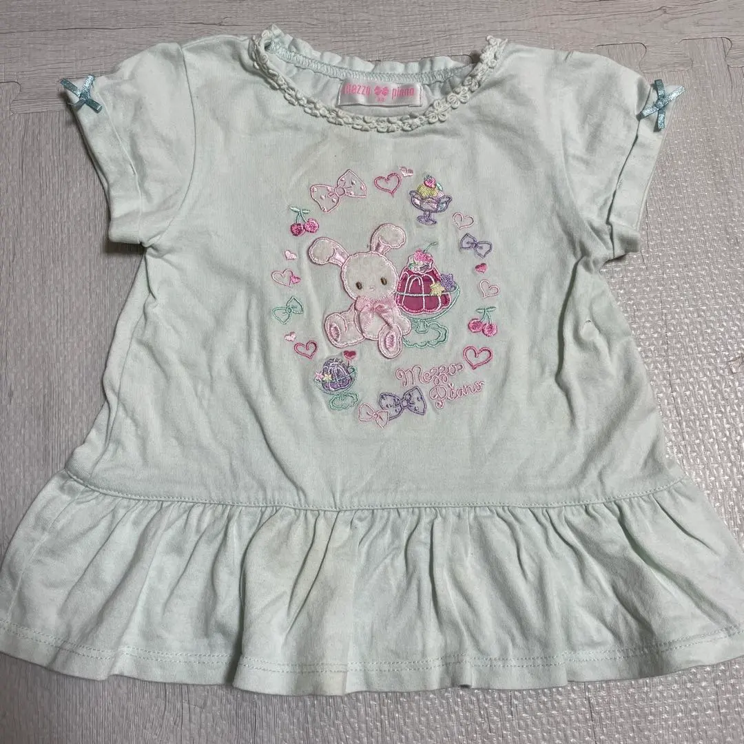 Thumbnail of mezzo piano Light Blue Short Sleeve Top