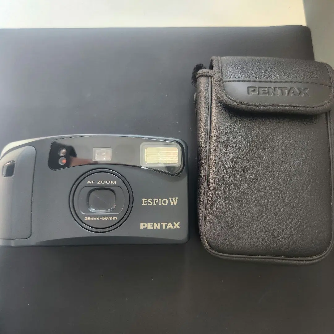【動作確認済】PENTAX ESPIO W 35mm フィルムカメラ PENTAX - 動作品 PENTAX ESPIO W コンパクトフィルムカメラの